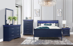 CHARLSTON BLUE QUEEN BEDROOM SET