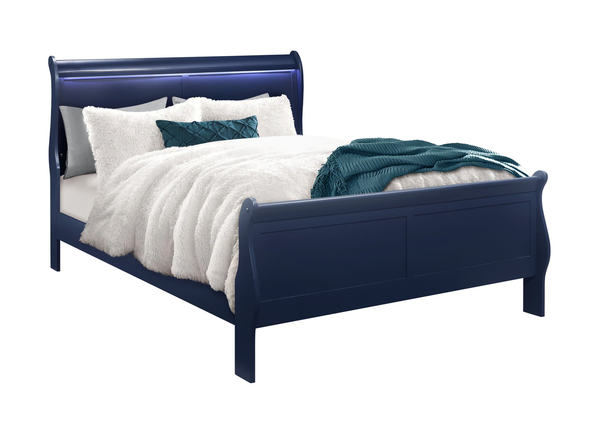 CHARLSTON BLUE QUEEN BEDROOM SET
