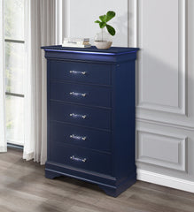 CHARLSTON BLUE CHEST WITH LED