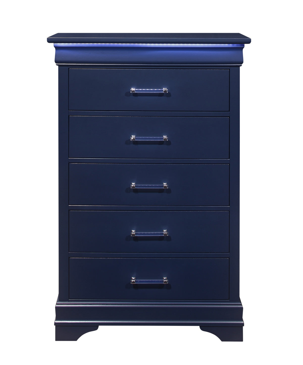 CHARLSTON BLUE CHEST WITH LED