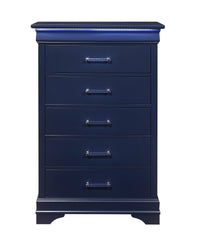 CHARLSTON BLUE CHEST WITH LED
