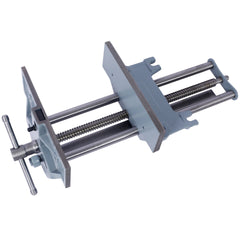 Rapid Action Woodworking Vise Quick Release Lever for Quick Adjustments 10.5 Inch Jaw Width Made with Heavy-Duty Cast Iron , GRAY COLOR