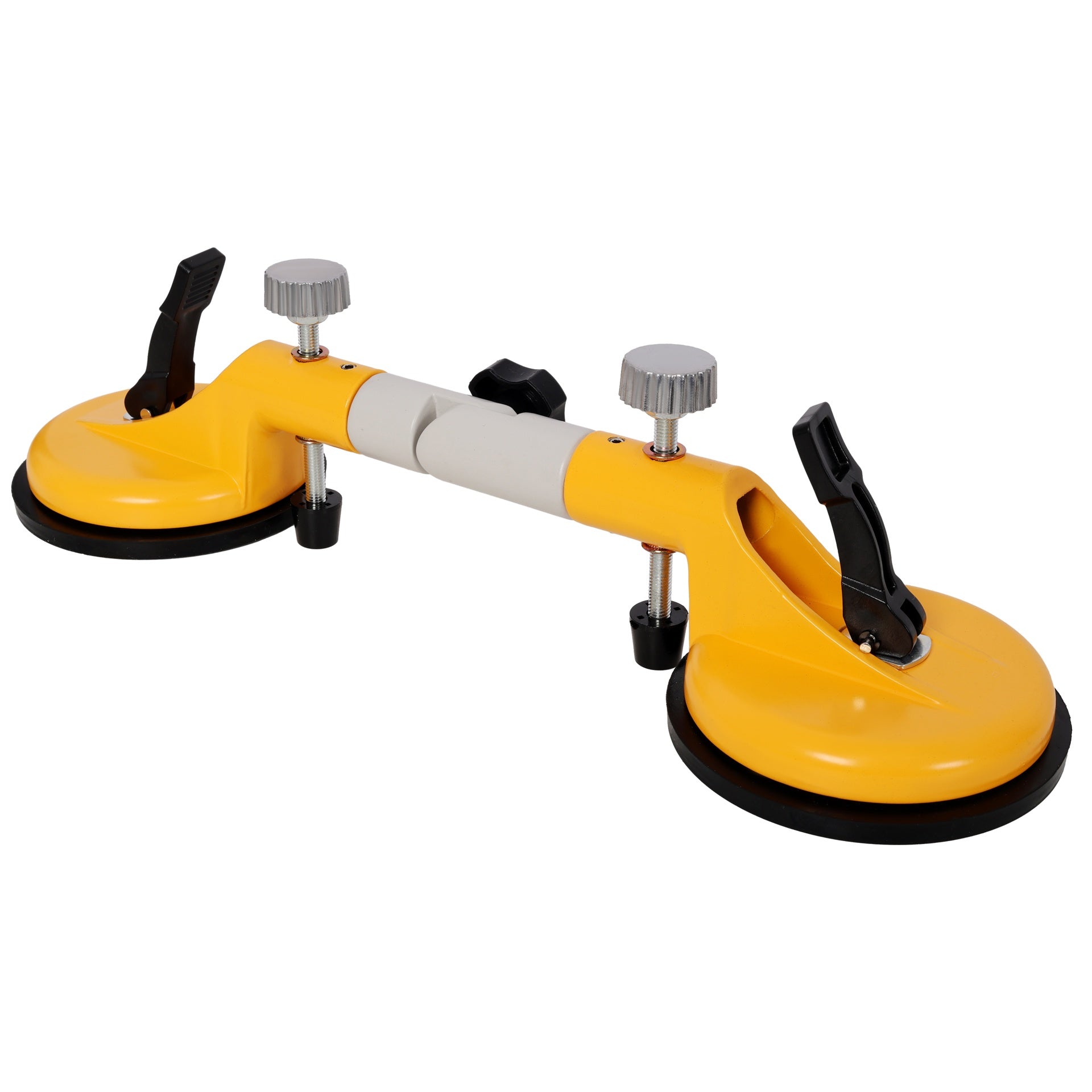 3-in-1 Adjustable angles (90-270 degrees) Suction Cup Tool for Seam Joining,fixation,and Leveling, Professional Countertop Installation Tool,yellow color