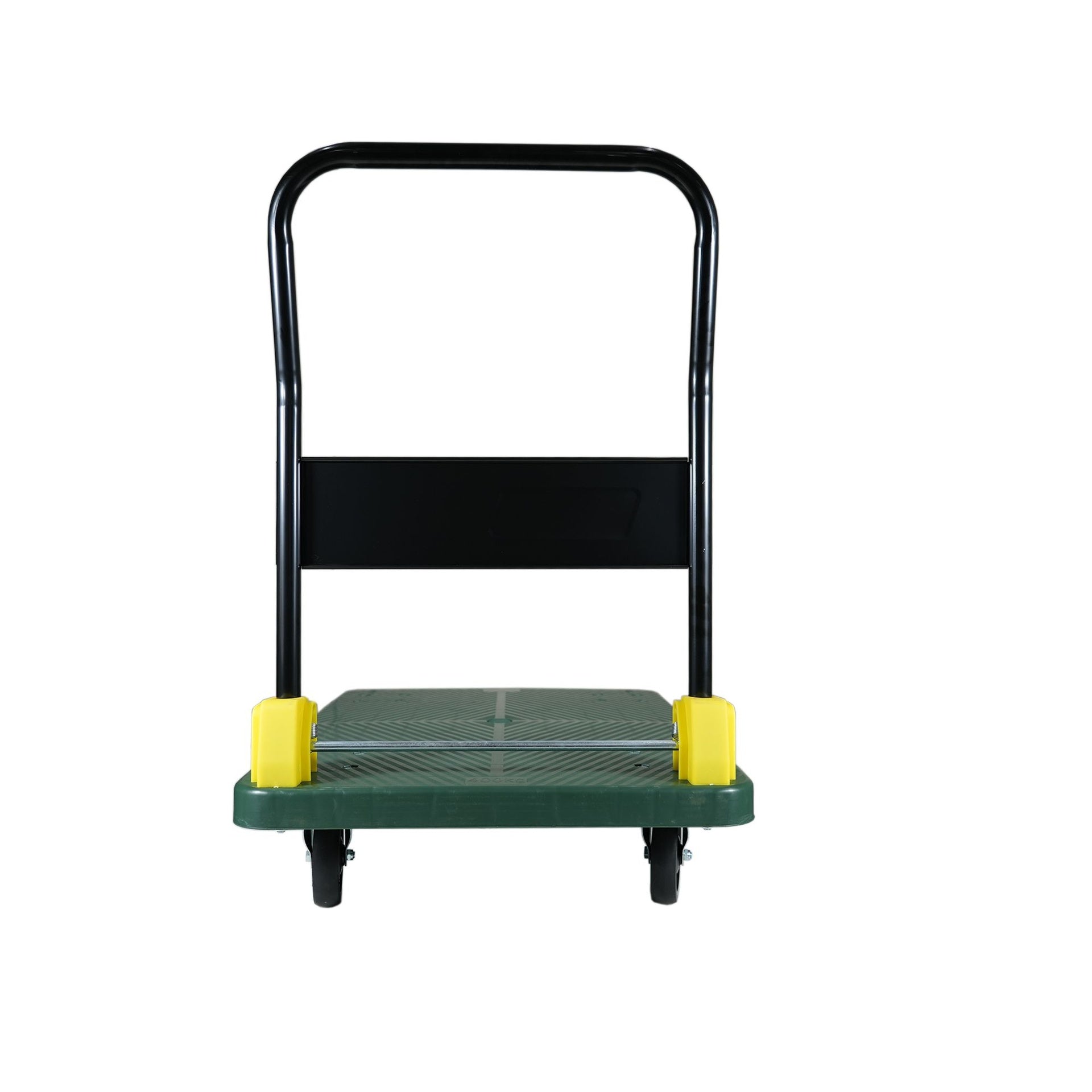 Foldable Platform Push Hand Truck Cart, 880 lbs. Weight Capacity, 2 Swivel Brake Wheels
