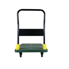 Foldable Platform Push Hand Truck Cart, 880 lbs. Weight Capacity, 2 Swivel Brake Wheels