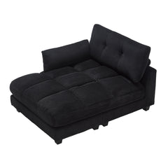 UNITED WE WIN Sleeper Sofa Couch Bed,Oversized Chaise Lounge Chair Cozy Cloud Couch