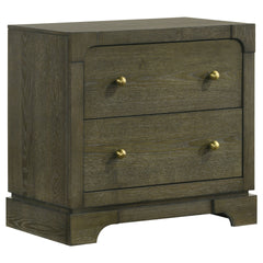 Sundance Dark Cocoa 2-drawer Nightstand Bedside Table