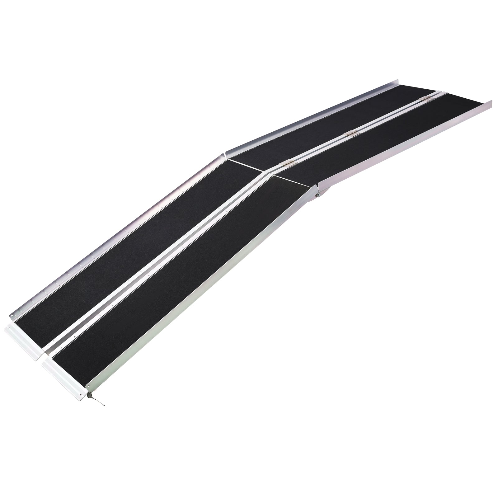 wheel chair ramp 10ft ,aluminium threhold ramp,Portable and Foldable, 600 Pound Capacity, Non-Skid Surface, Two Separate Pieces, for Home, Steps, Stairs, Doorways with bag