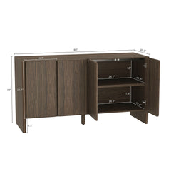 Sideboard in Walnut Brown