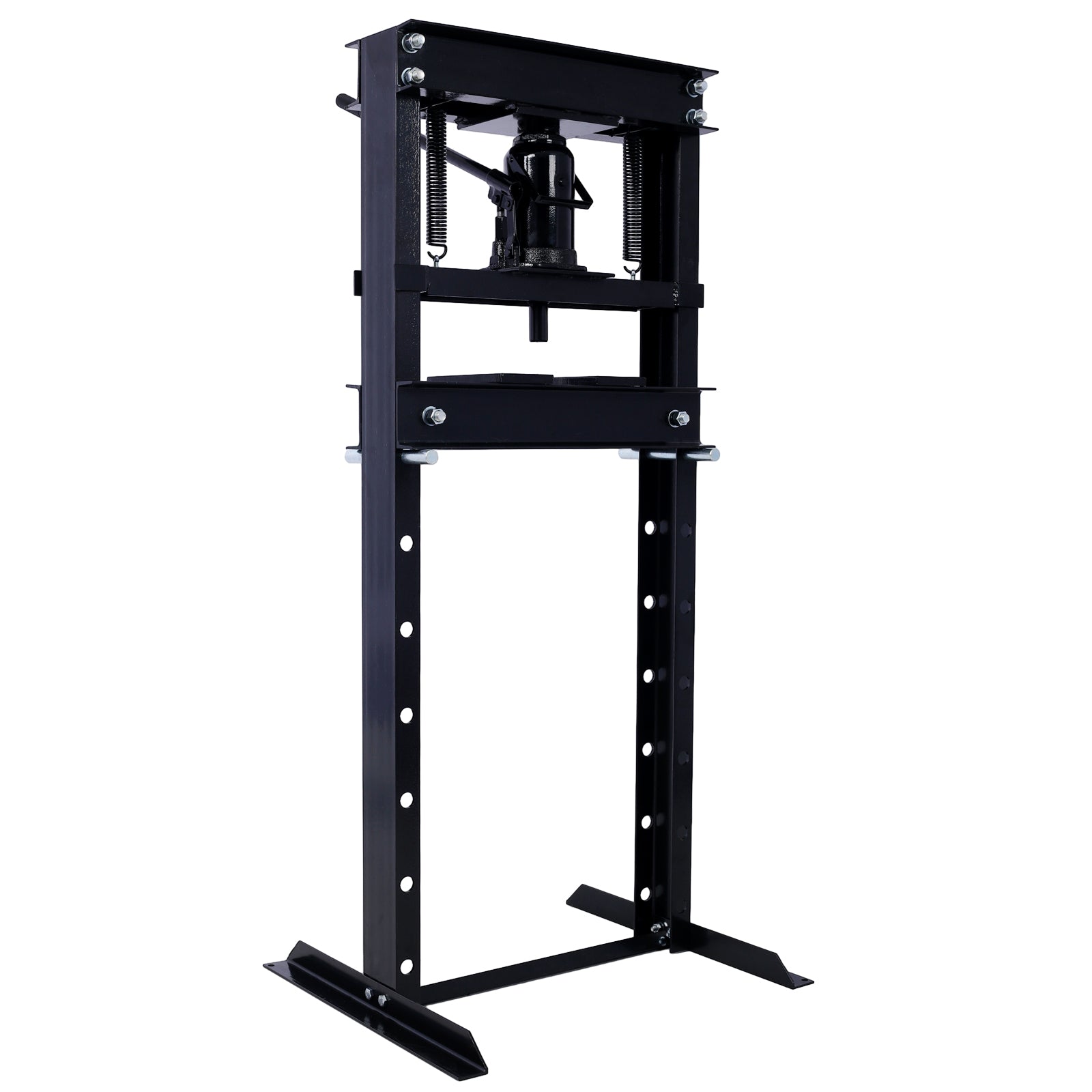 20 Ton Bottle Jack Shop Press, Bend, Straighten, or Press Parts, Install Bearings, U-Joints, Bushings, Ball Joints, and Pulleys,black