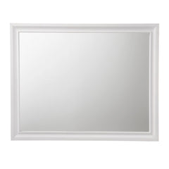 Naima White Finish Mirror