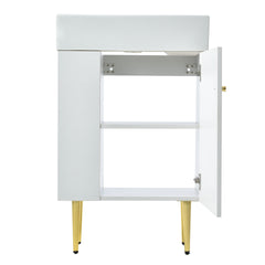 [Cabinet Only] 21.6" Bathroom vanity (Sink not included)(SV000007AAE)