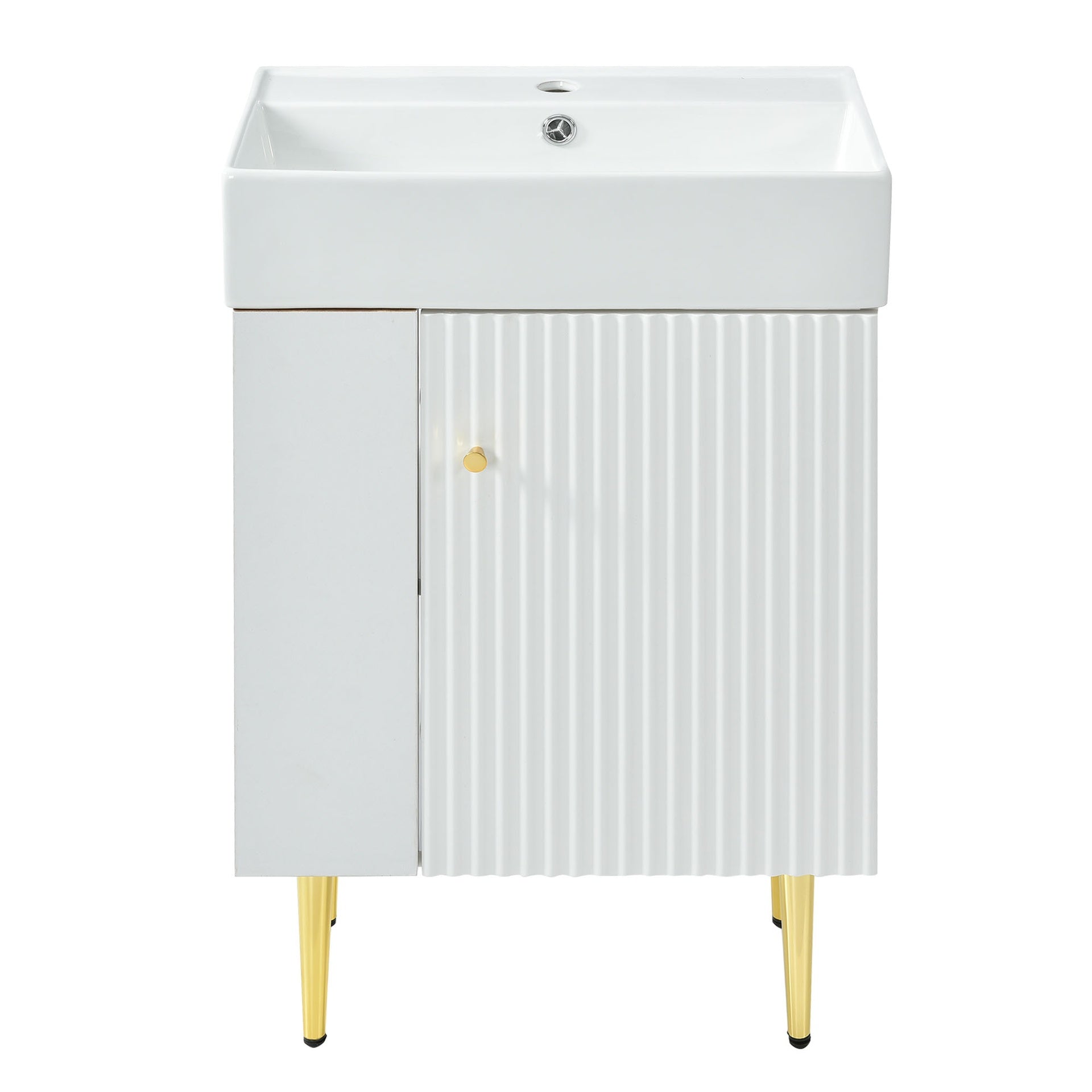 [Cabinet Only] 21.6" Bathroom vanity (Sink not included)(SV000007AAE)