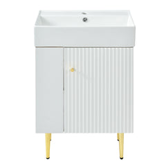 [Cabinet Only] 21.6" Bathroom vanity (Sink not included)(SV000007AAE)