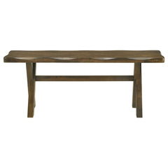 Knotty Nutmeg Dining Bench