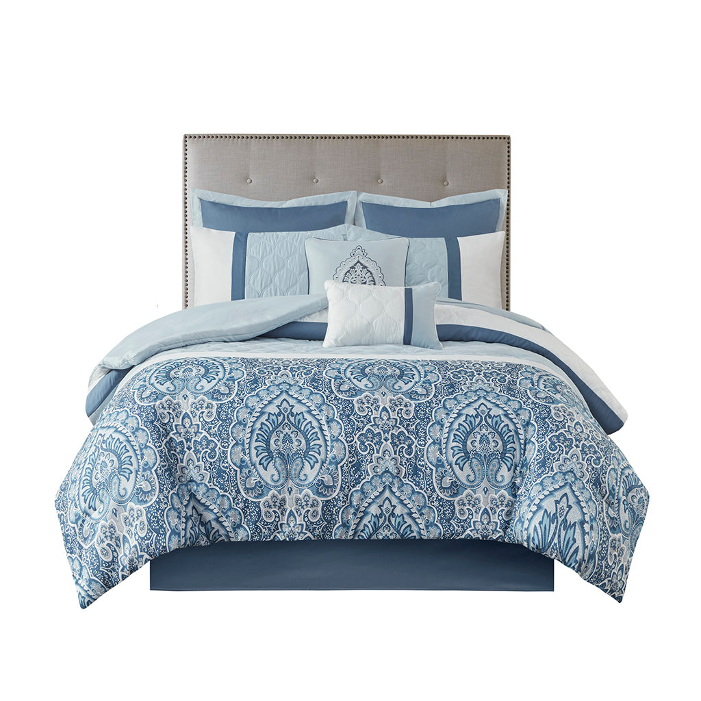 Cal King 8 Piece  Comforter Set