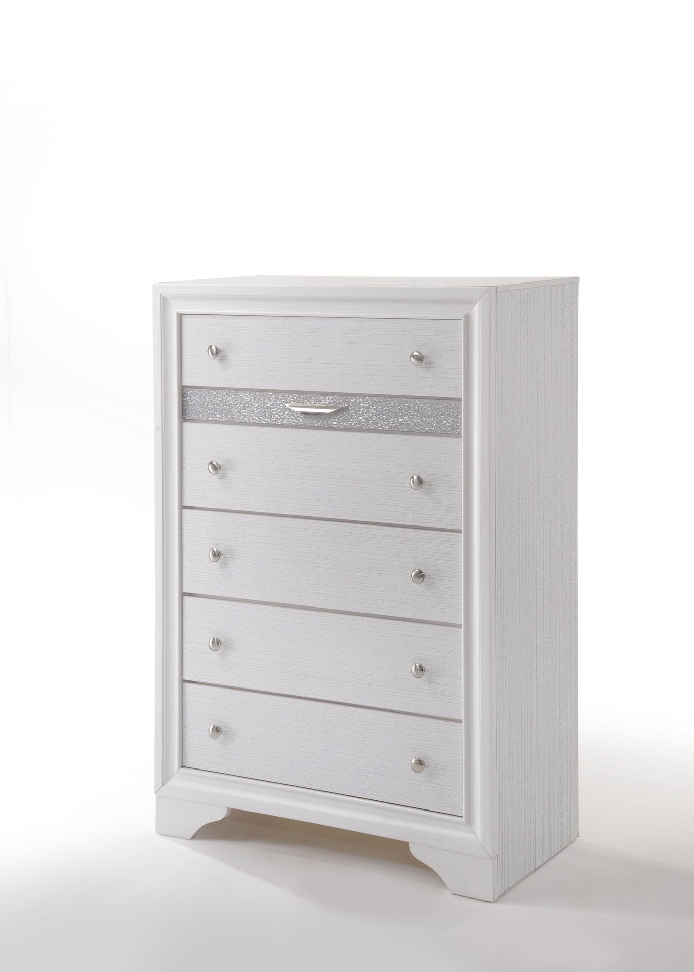 Naima White Finish Chest
