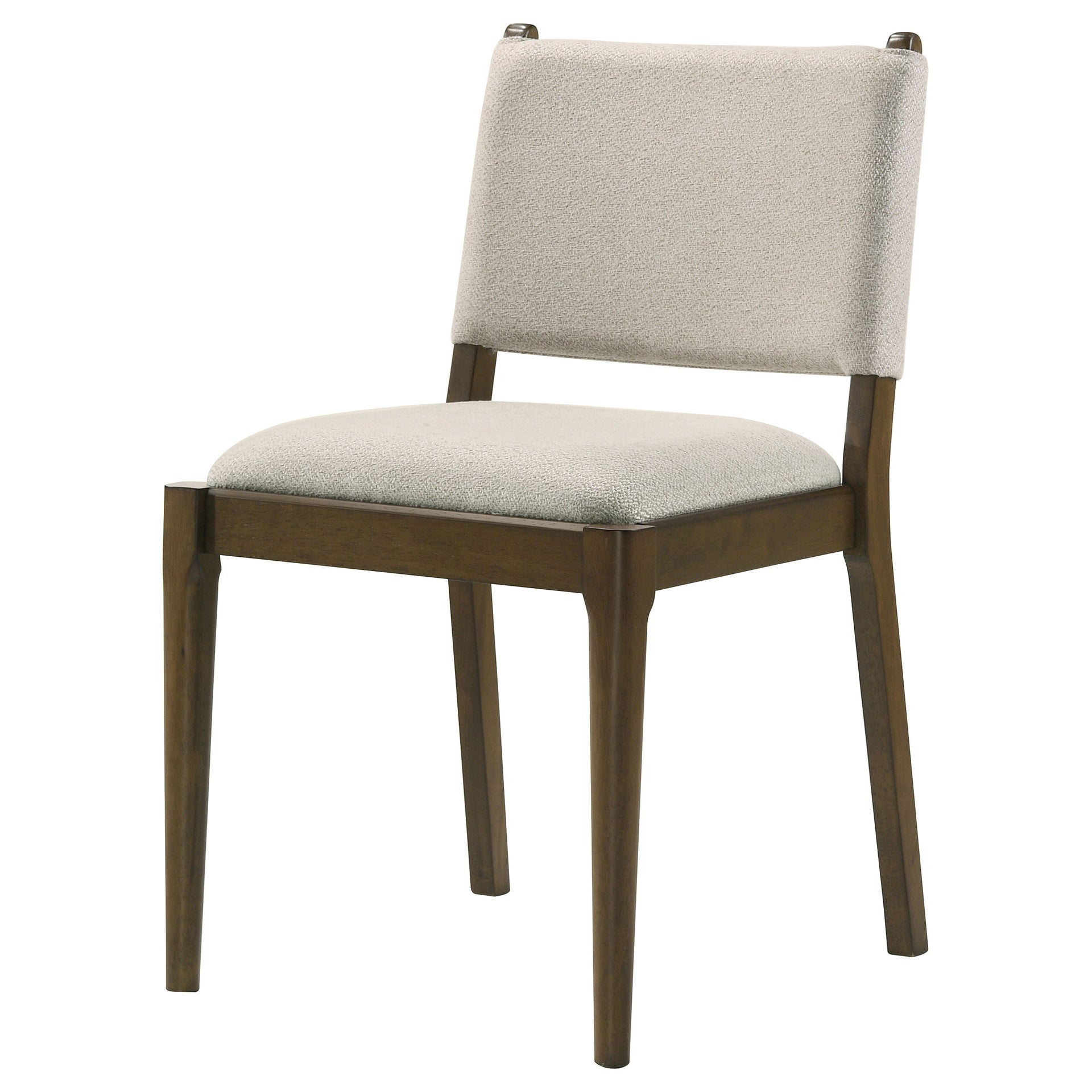 Crispin Brown Upholstered Dining Side Chair (Set of 2)