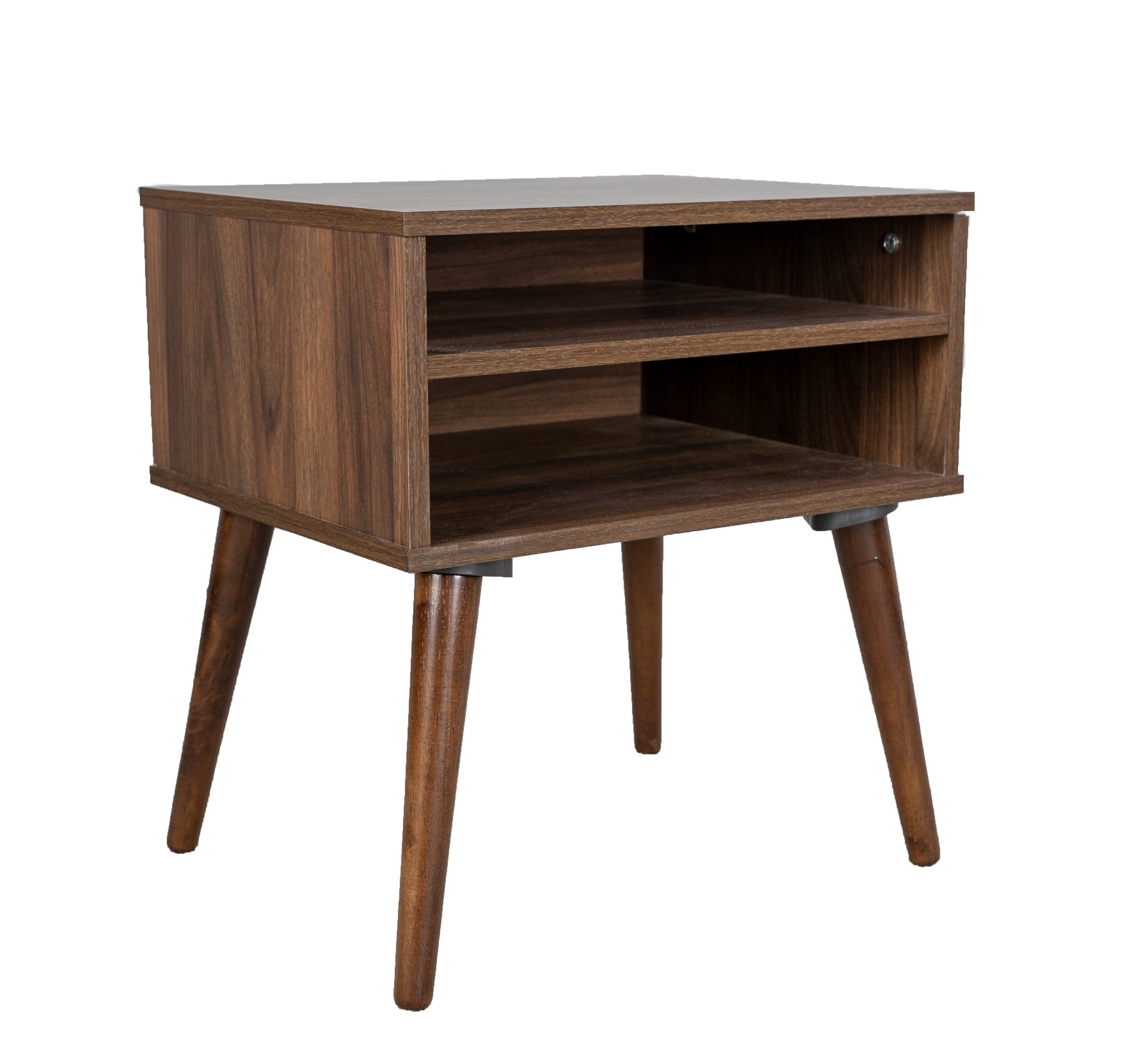 Queen Upholstered Bed With 2 Nightstands