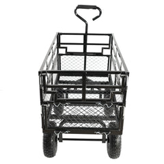 Wagon Cart Garden cart trucks make it easier to transport firewood