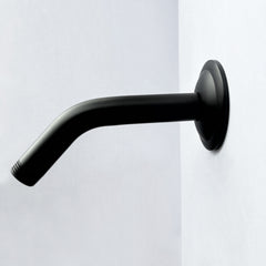 Shower Arm with Flange, 1/2 NPT Tapered Threads, Rain Shower Head Arm, Wall Mount Shower Extension Arm