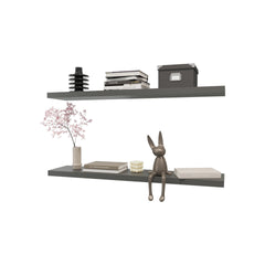 Grey  Floating Shelf