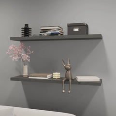 Grey  Floating Shelf