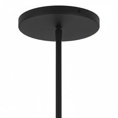 24 inch Diameter Integrated LED Black Pendant