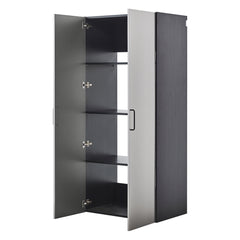 Astro Series 32 in. W x 79 in. H x 20 in. D Metal Wall Mounted Storage Cabinet