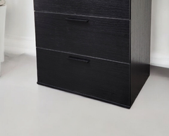 Oliver Four-Drawer Jumbo Chest in Black