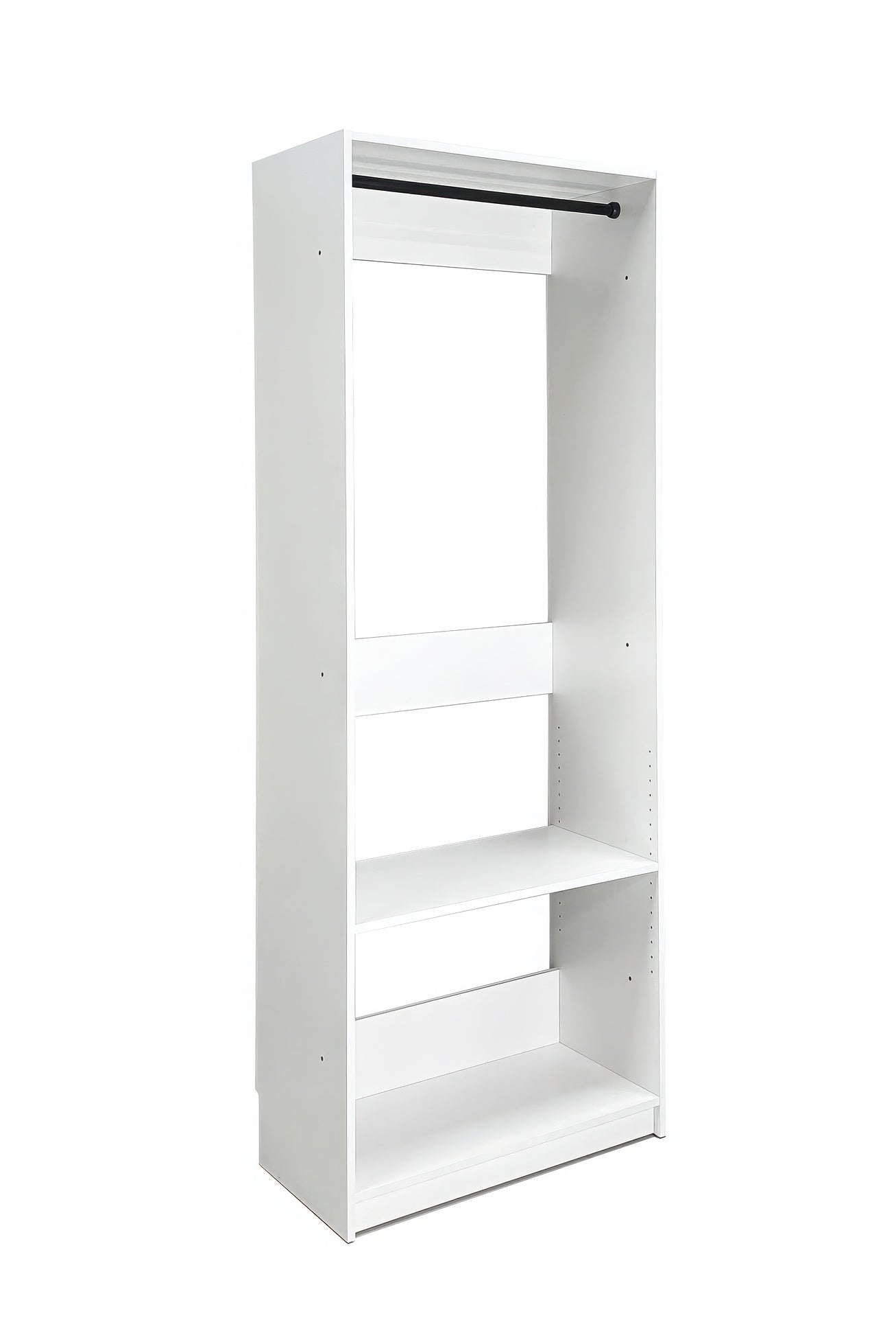 Prosper 32 inch White Wood Walk-in Closet with One Rod