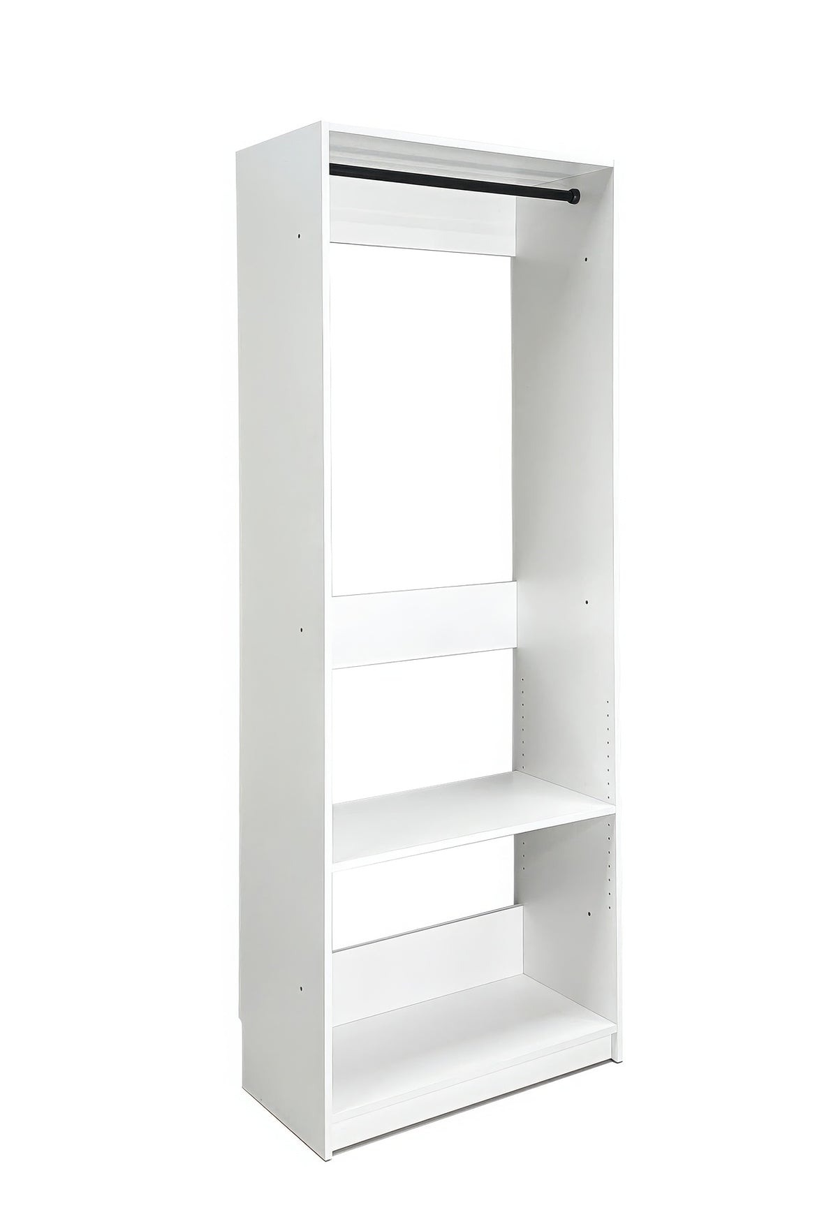Prosper 32 inch White Wood Walk-in Closet with One Rod