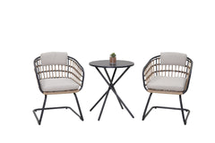 Wicker Dining Chair-SET OF 2 is designed to elevate your patio, balcony, or garden space into a cozy, stylish spot for relaxation and connection.
