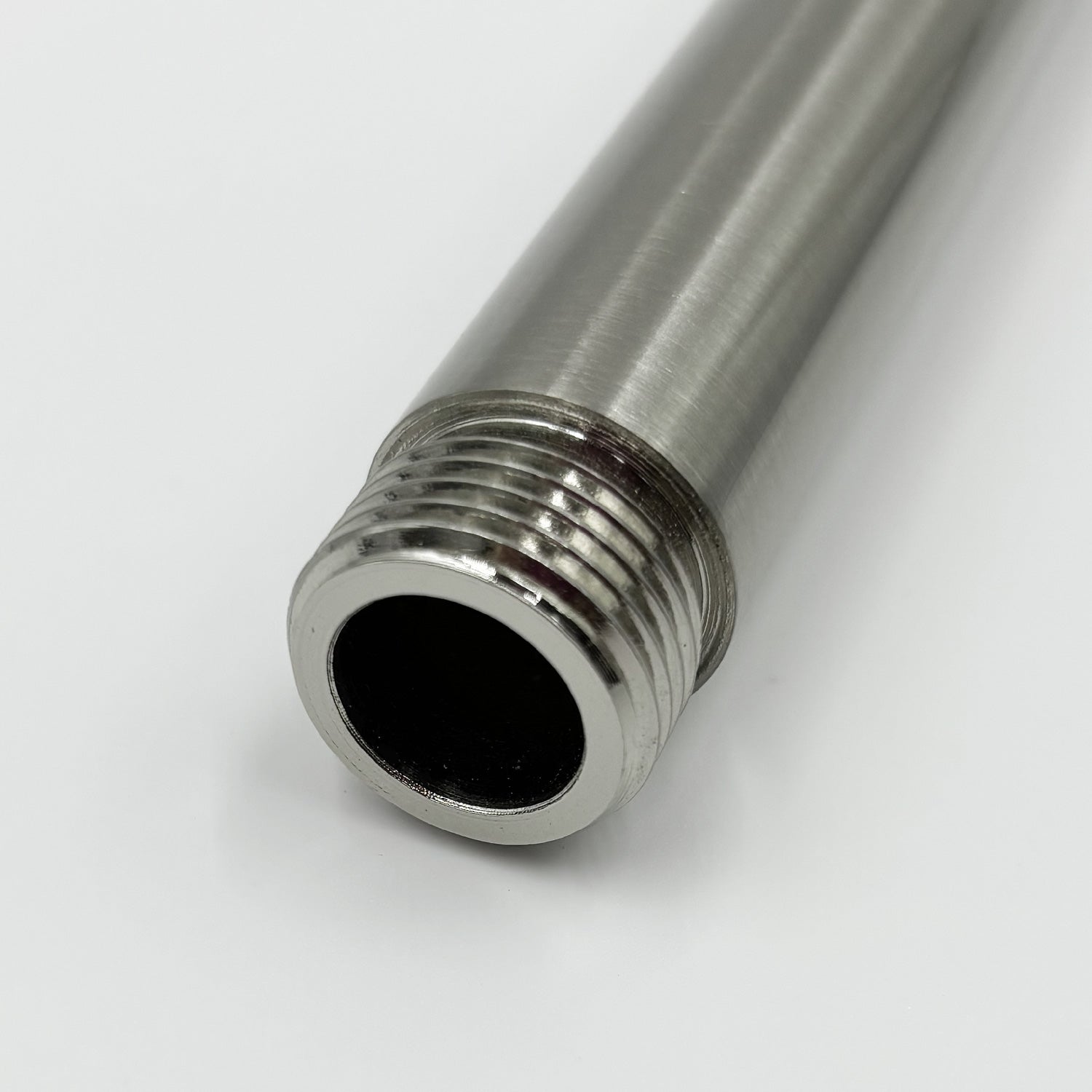 Shower Arm with Flange, 1/2 NPT Tapered Threads, Rain Shower Head Arm, Ceiling Mount Shower Extension Arm