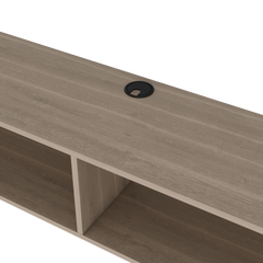 Floating Tv Stand Moore, Living Room, White Oak