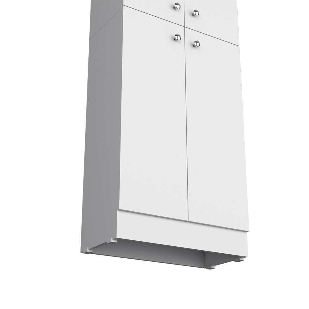 Pantry Cabinet Coahoma, Kitchen, White