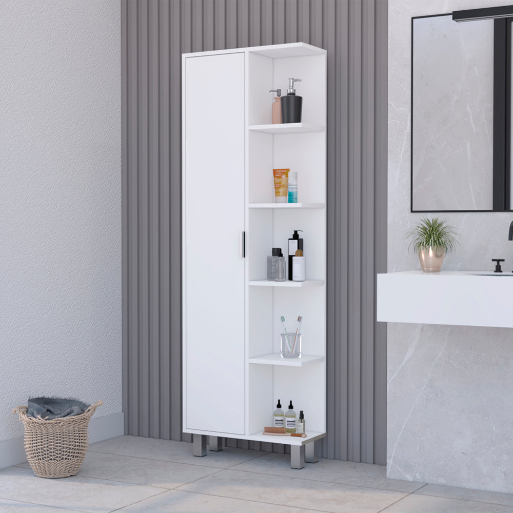 Linen Cabinet Sandy, Bathromm, White