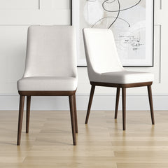 Kate Mid-Century Modern Dining Chair (Set of 2) For Living Room Bedroom Outdoor Lounge