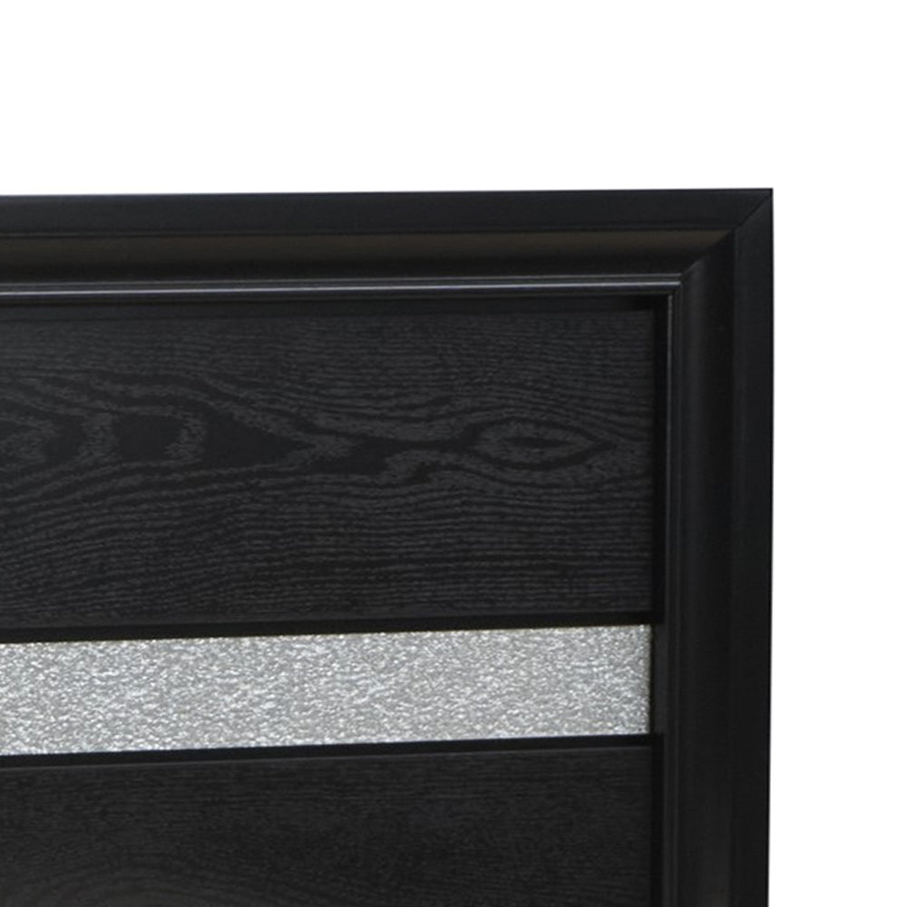 Madrid G02350B-FB FULL BED , Black