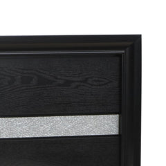 Madrid G02350B-FB FULL BED , Black