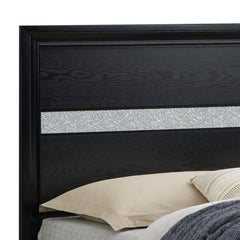 Madrid G02350B-FB FULL BED , Black