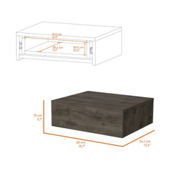 Vienna Floating Nightstand, Sleek Wall-Mounted Design with Spacious Drawer Storage