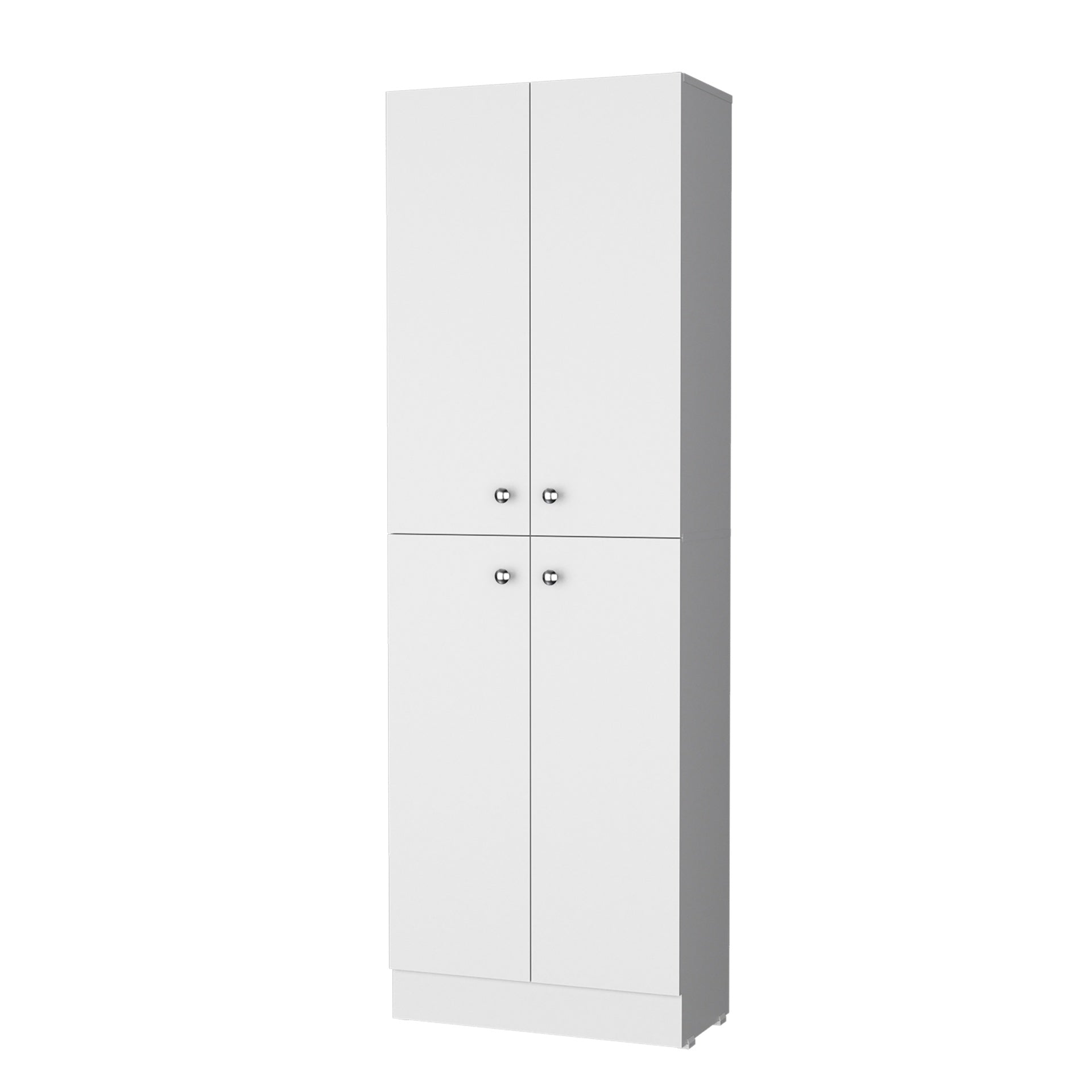 Cameron Pantry Cabinet with 4 doors and 5 hidden shelves