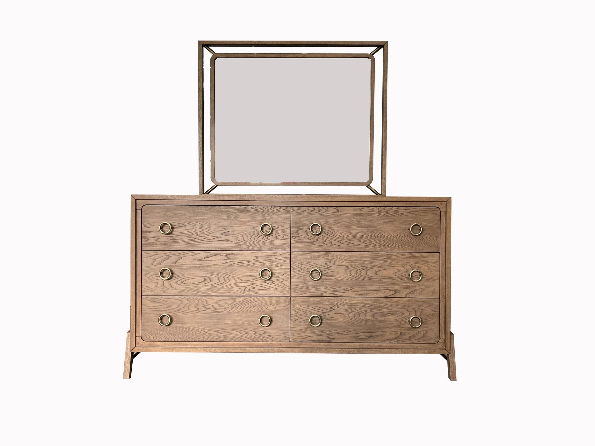 Mirror in Latte Finish