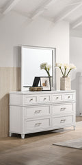 White 6 Drawer Dresser
