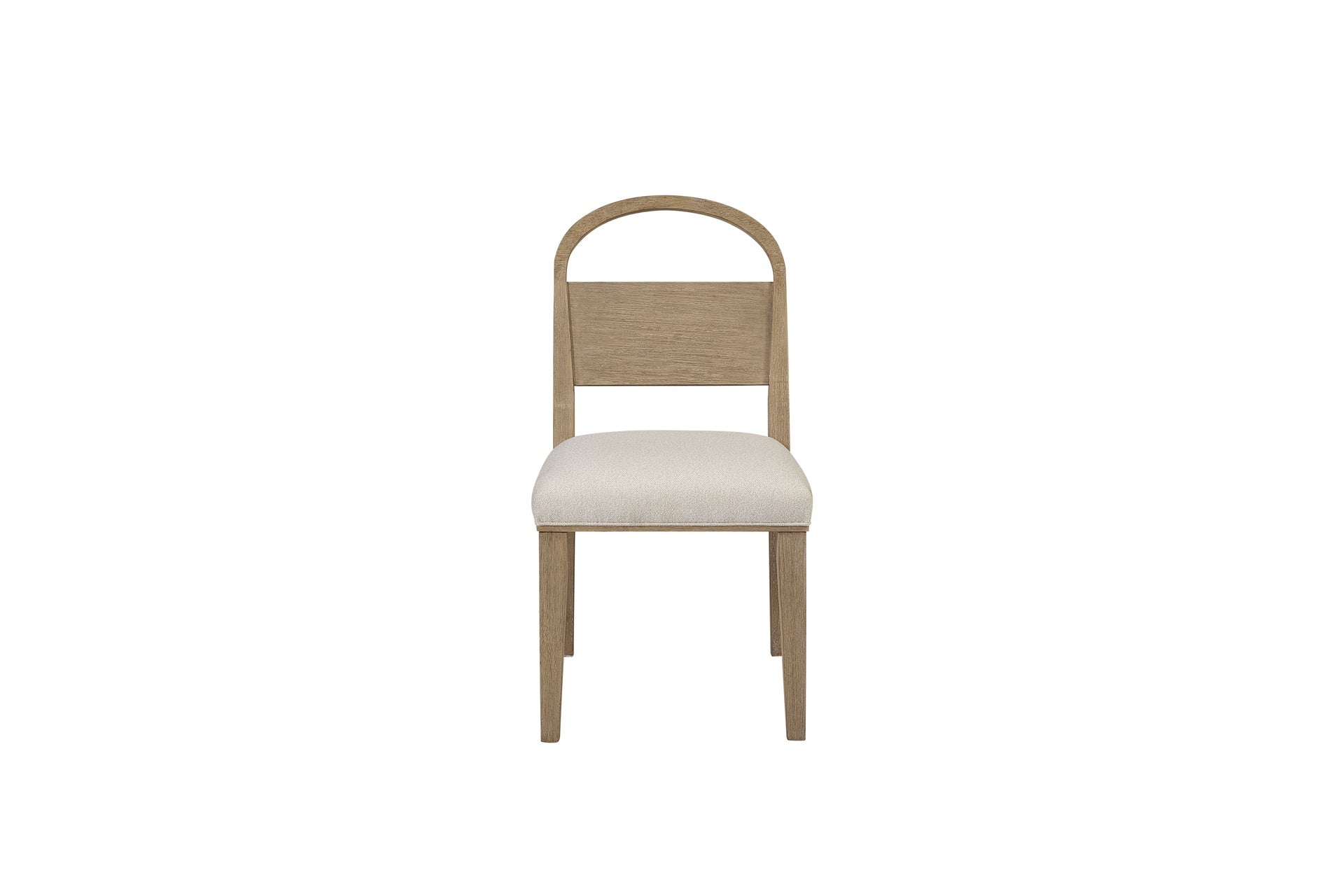 Wood Arch Back Chair - Toffee/White Sand (Set of 2)