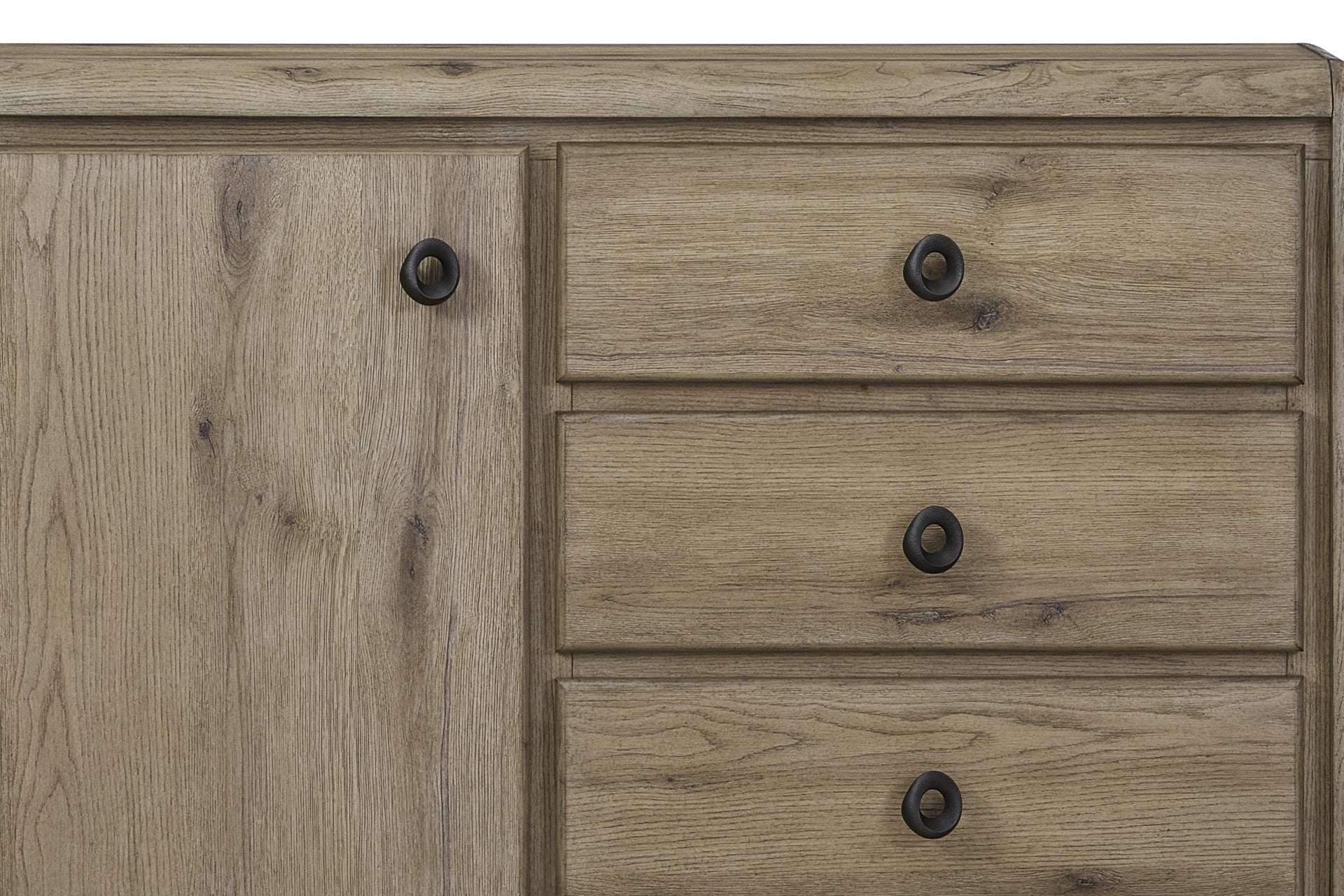 English Knotty Oak Accent Chest