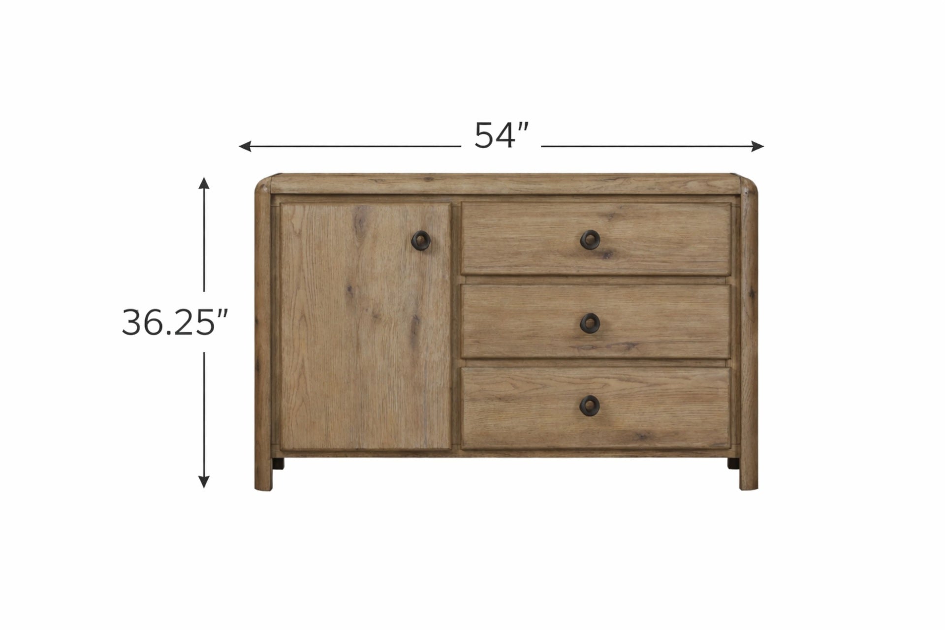 English Knotty Oak Accent Chest