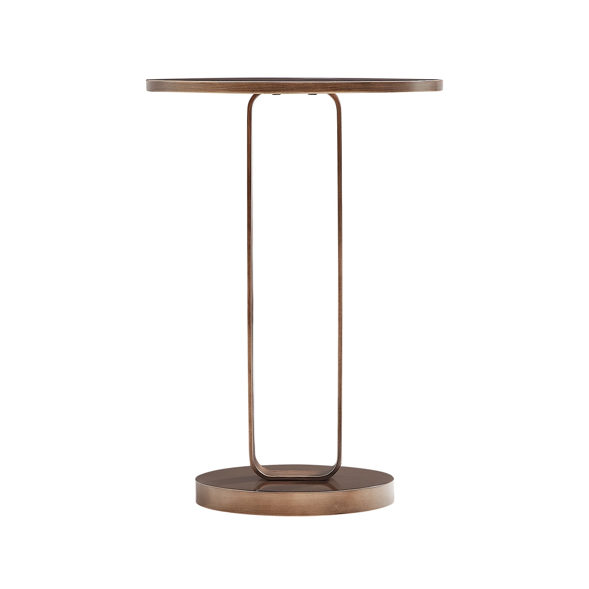 Tareel Antique Bronze Round Accent Table