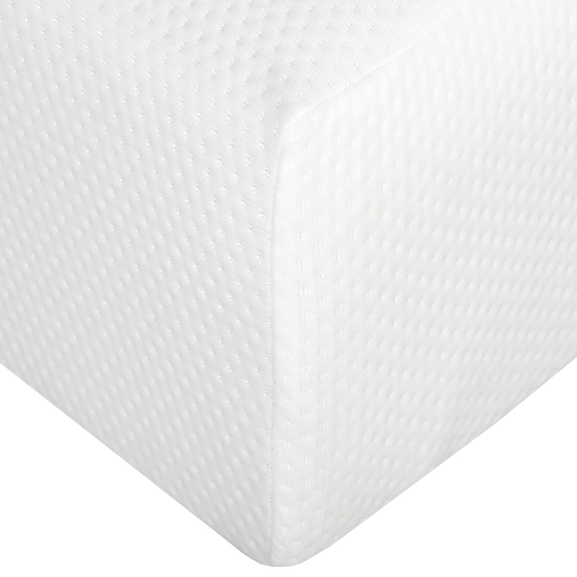 10 in. Plush Twin-XL Size Gel Memory Foam Mattress, Cooling Technology, Pressure Relief Bed Mattress in a Box, White